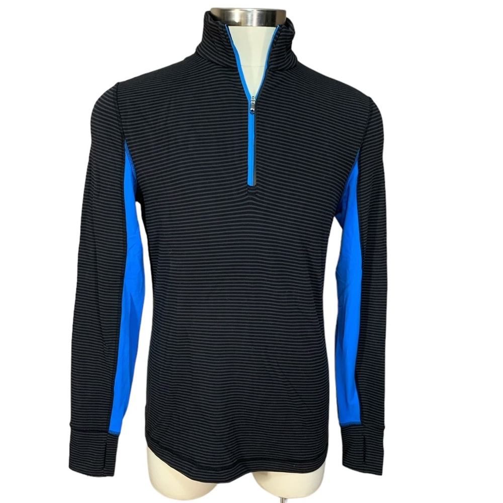 Lululemon Men’s Velocity 1/4 Zip tech shirt. Size large. EUC